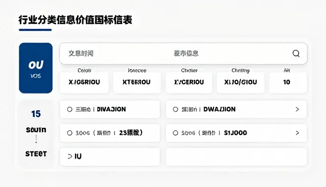行业分类信息对企业名录查询的影响因素分析